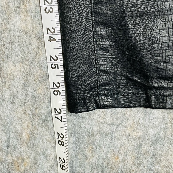 Bevy Flog Shely Snake Cro Print Drawstring Chic Classy Stylish Pant - Sz 27 - Picture 14 of 14